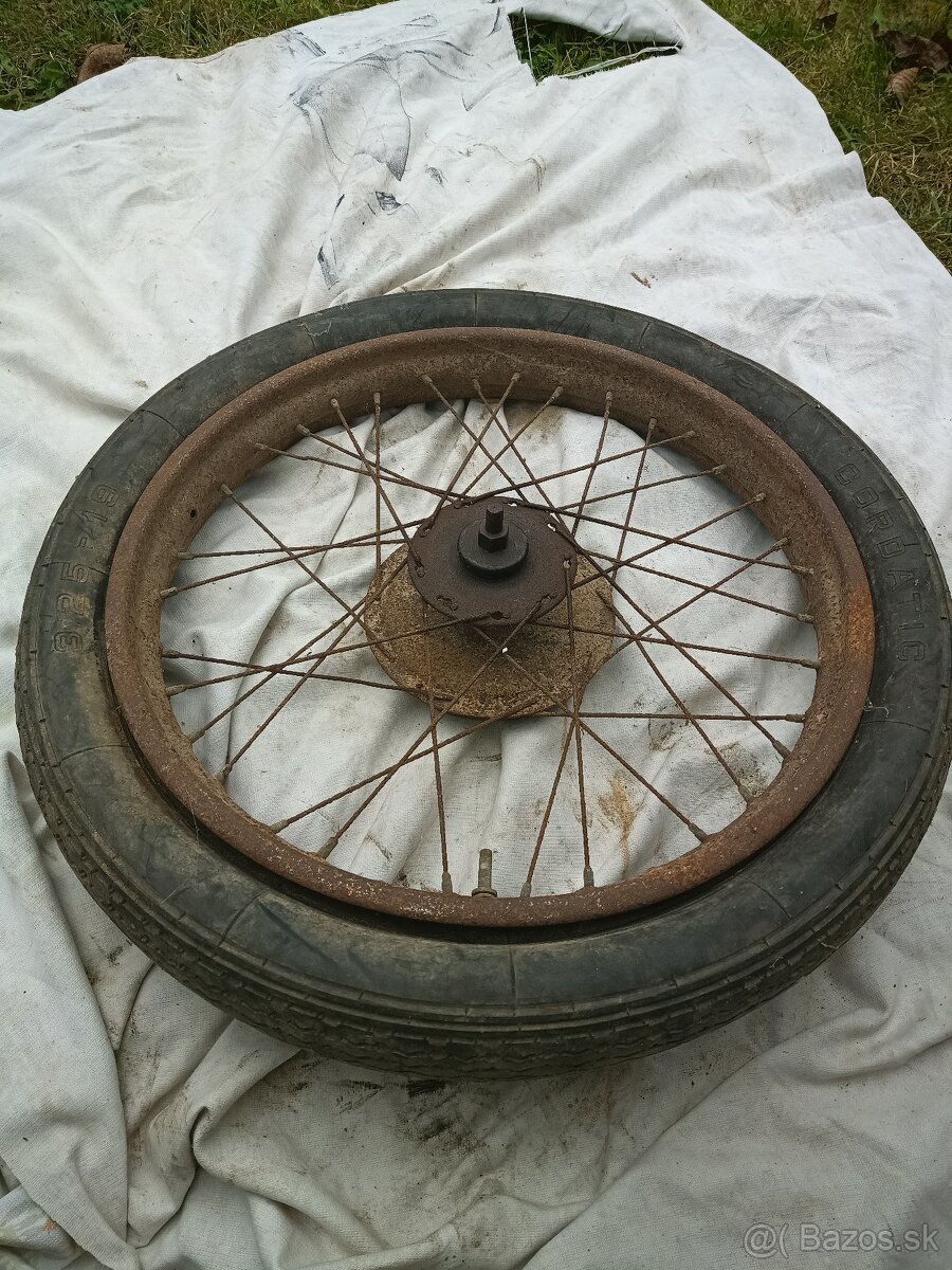 cz 175 predvojnova predné koleso