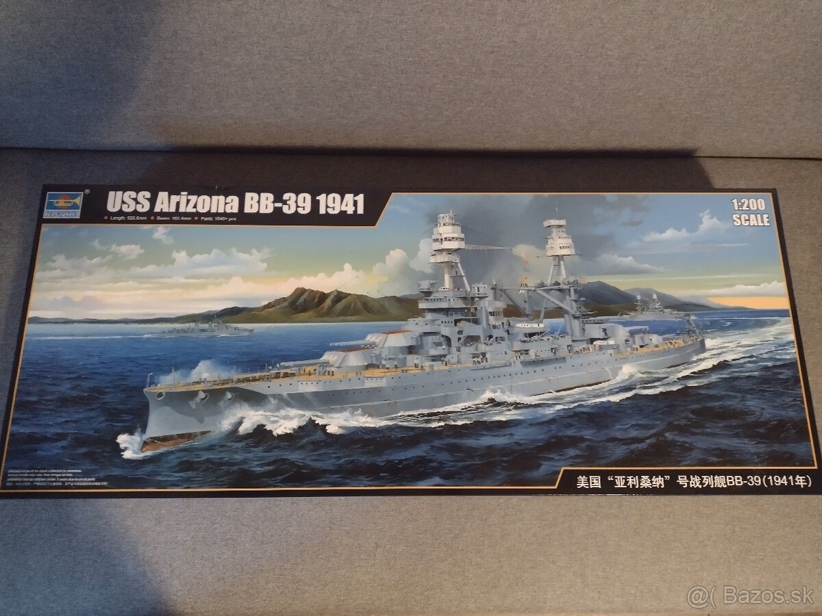 Plastikový model Arizona + doplnky 1:200