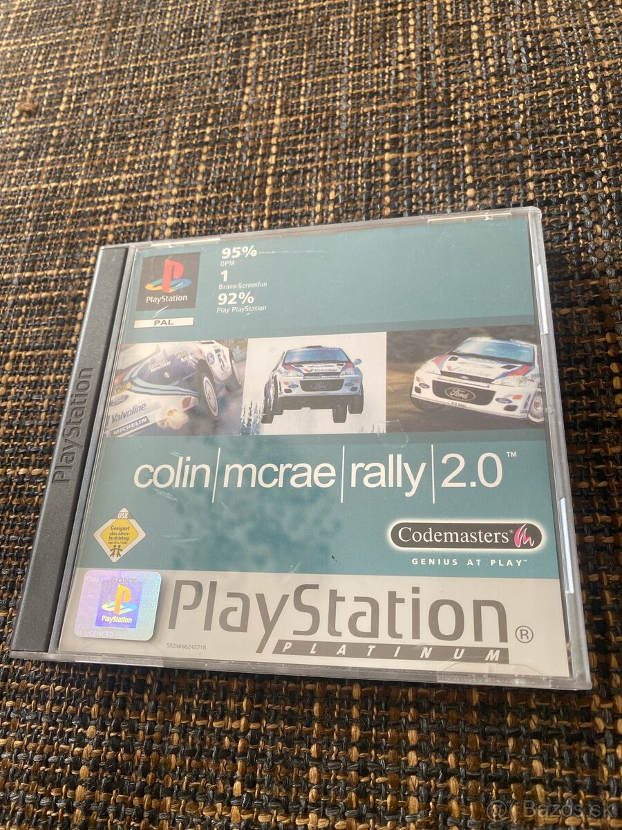 PlayStation 1 – Colin McRae Rally 2.0 Platinum (PAL) PS1