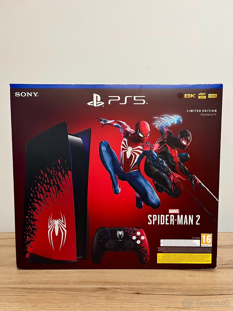 NOVÉ Playstation 5 Spider-Man 2 Limited Edition