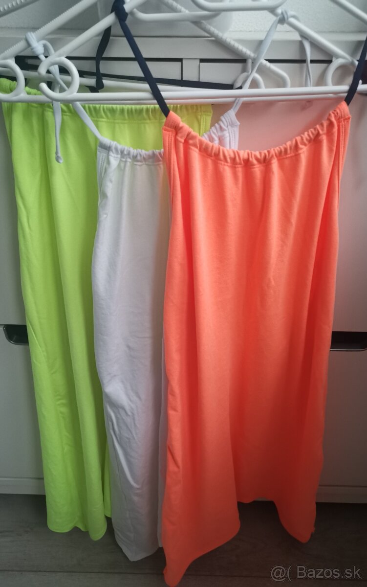 3ks letné plážové šaty