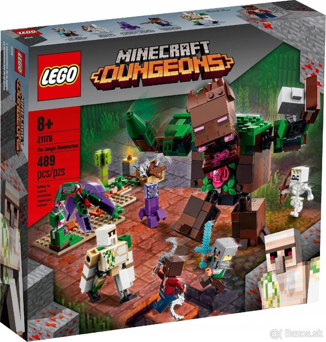 LEGO Minecraft 21176 Príšera z džungle