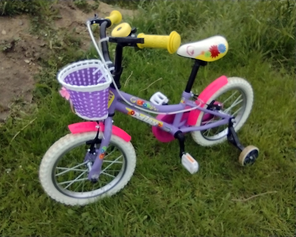 detský bicykel 16" dievčenský