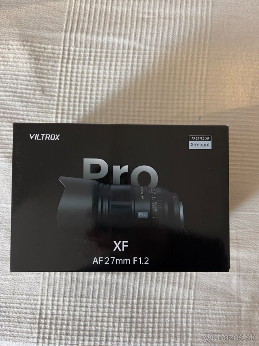 Viltrox 27mm f1.2 PRO X-mount