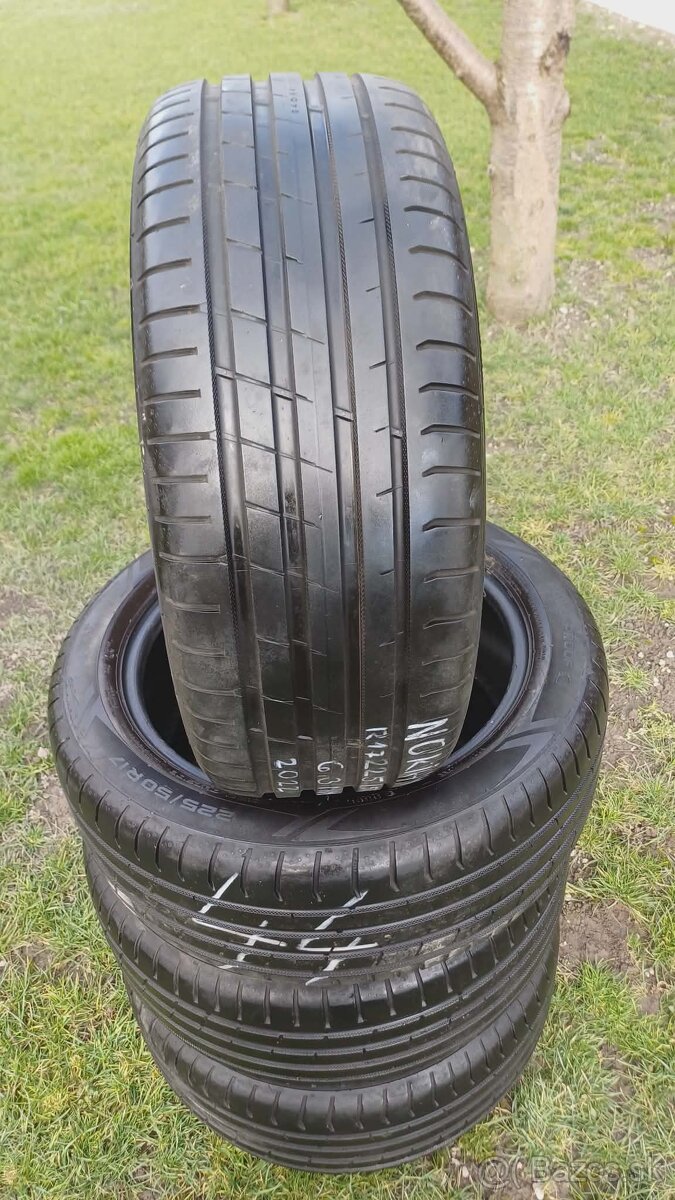 225/50 r17 letné pneumatiky, Nokian (RFT)