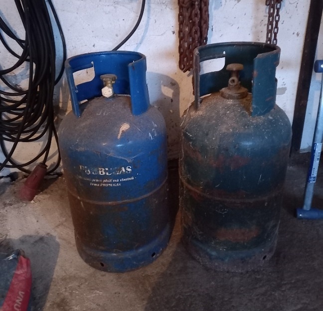 Fľaše plynové