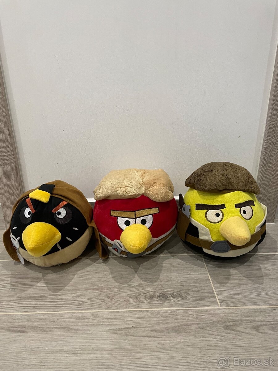 Plyšáky Angry Birds