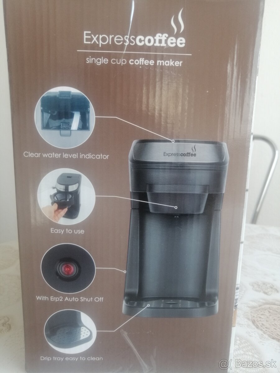 Predám nový kávovar zn. Expresscoffee