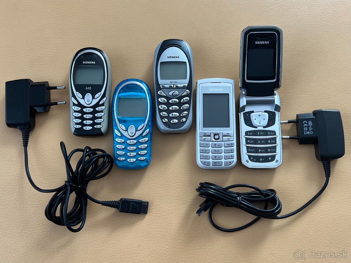 Siemens A52, A55, MT50, C75 a CF62