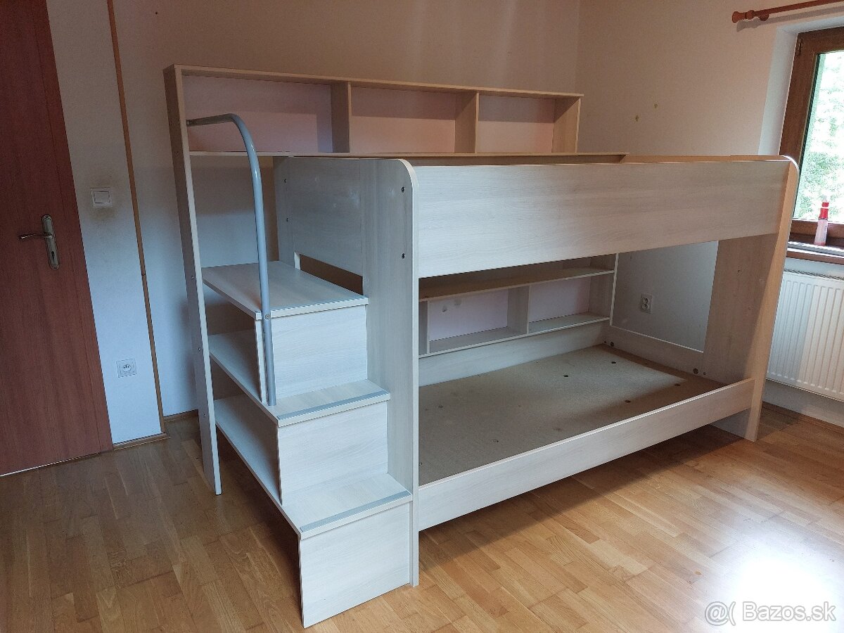Poschodová postel.