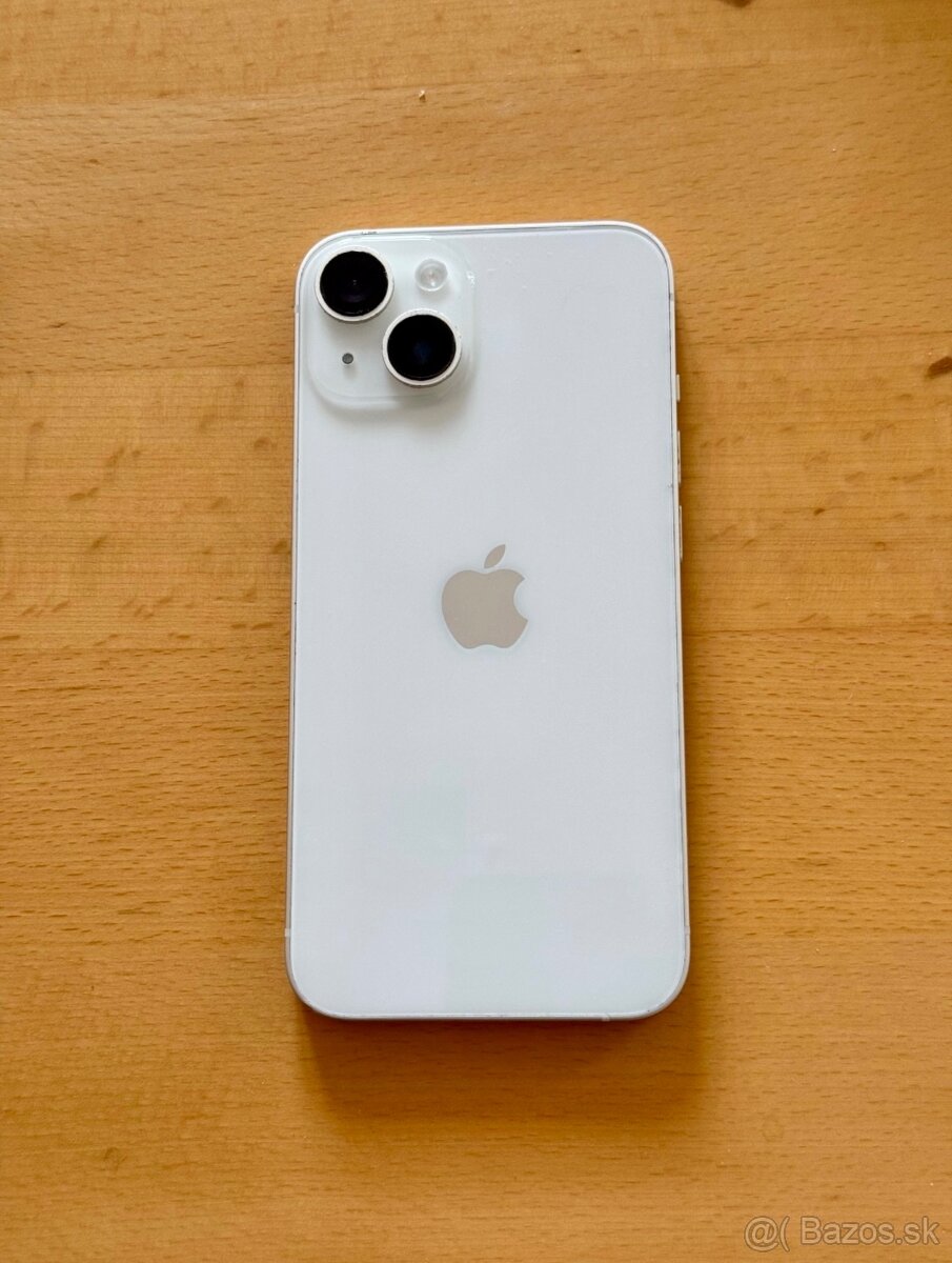 iPhone 14 Bílá BATERIE 100% TOP