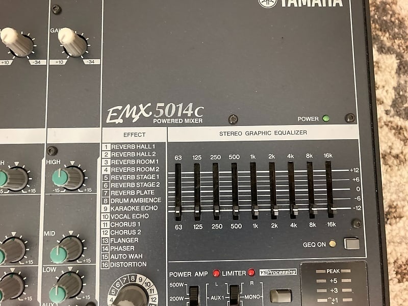 Yamaha power mix........