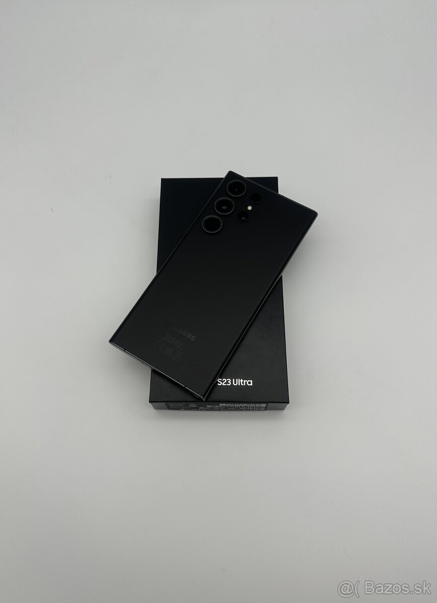 Samsung Galaxy S23 Ultra 12/512GB Black KOMPLET + DARČEK