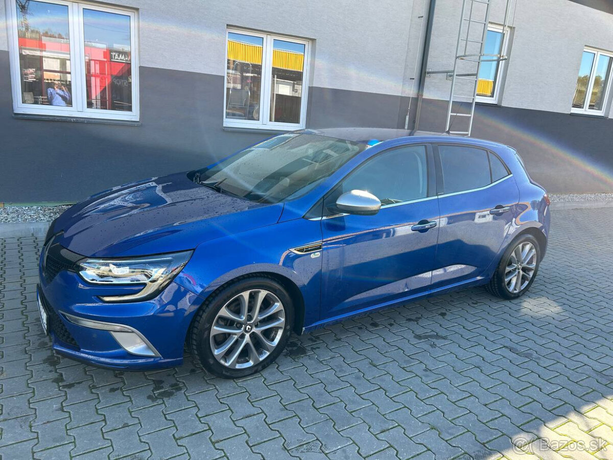 Renault Megane GT Energy TCe EDC 205 koni (1.6L, Twin Turbo)