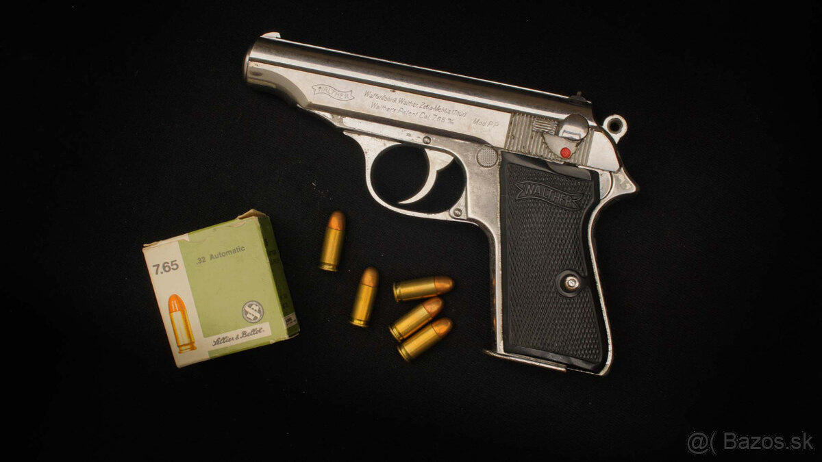 Predam Walther PP 7,65mm ZELLA MEHLIS rok 1938