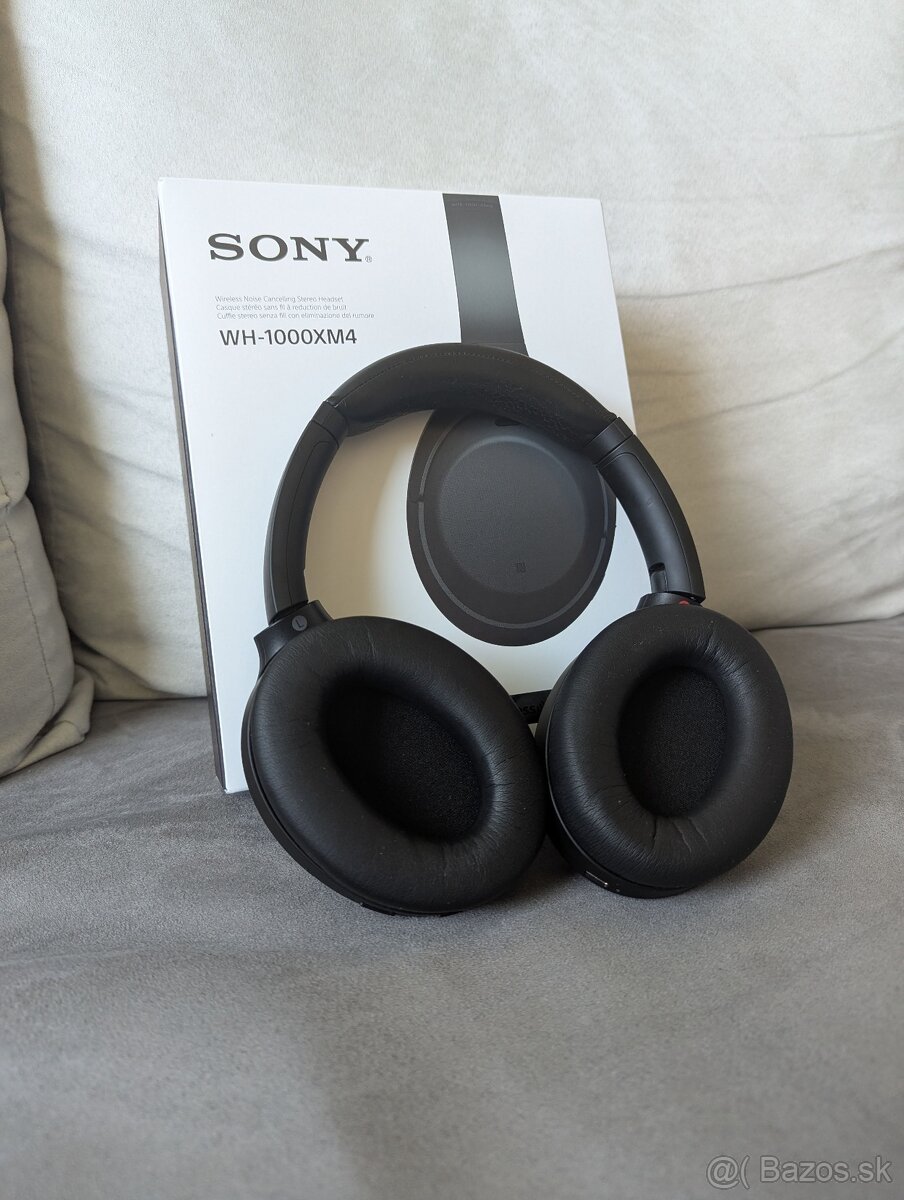 Sony WH-1000XM4, nove nausniky, komplet balenie, dohoda mozn