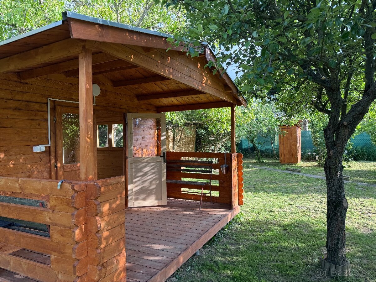 Záhradná chata, elektrika, studňa, Šaľa. AJ NA SPLÁTKY