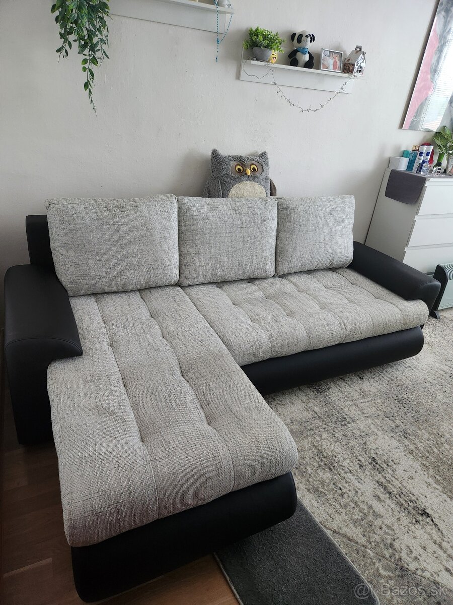 Rohová sedacia súprva tvar L