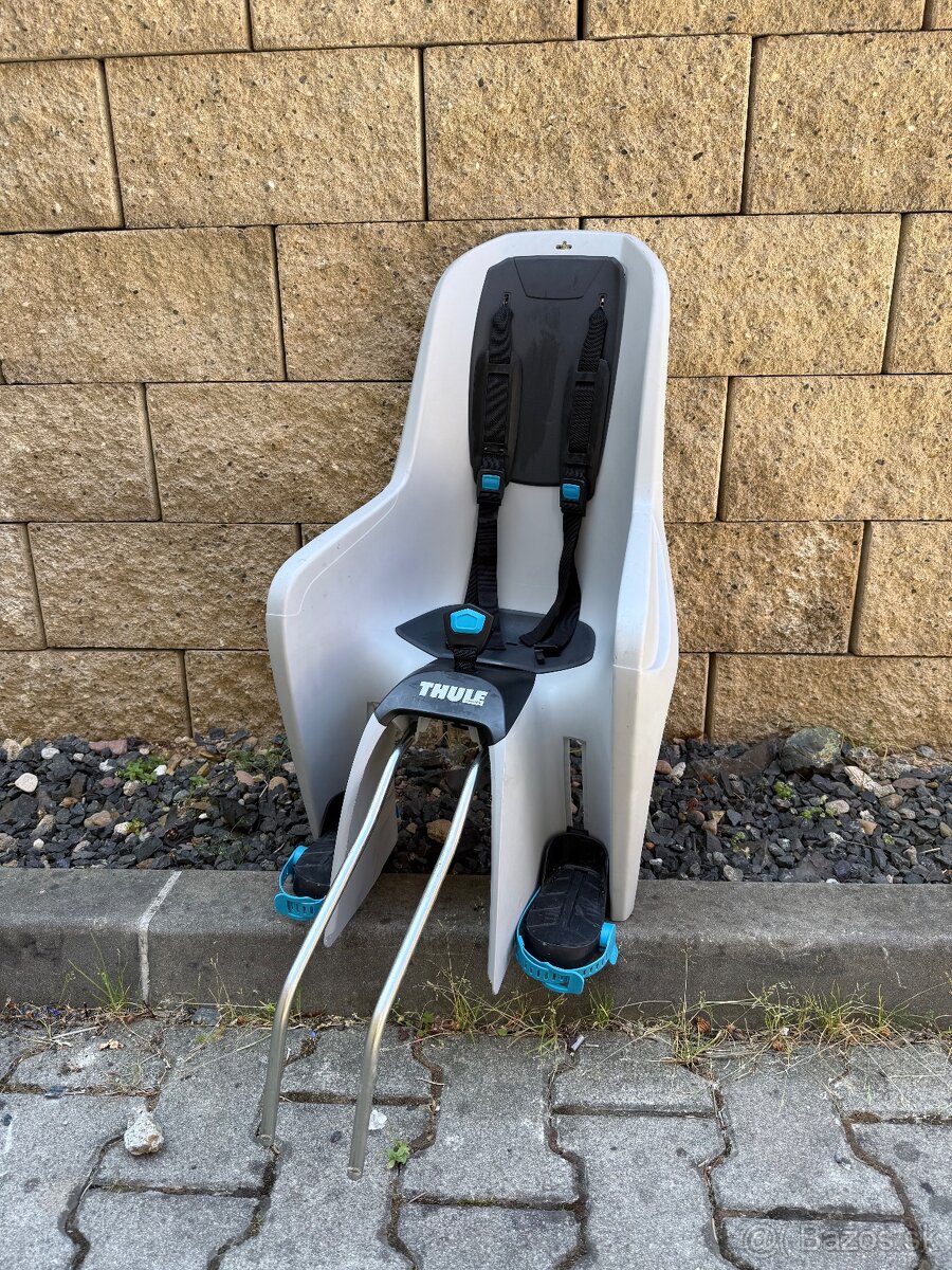 Detská cyklosedačka Thule RideAlong Lite – svetlosivá, top