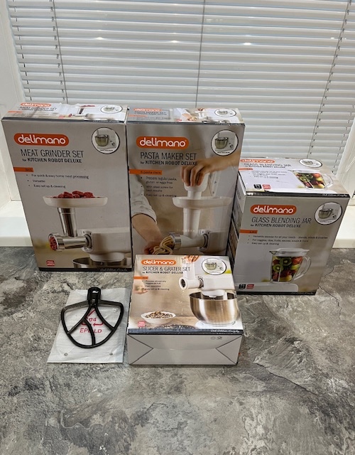 Delimano Deluxe set, príslušenstvo na kuchynský ro