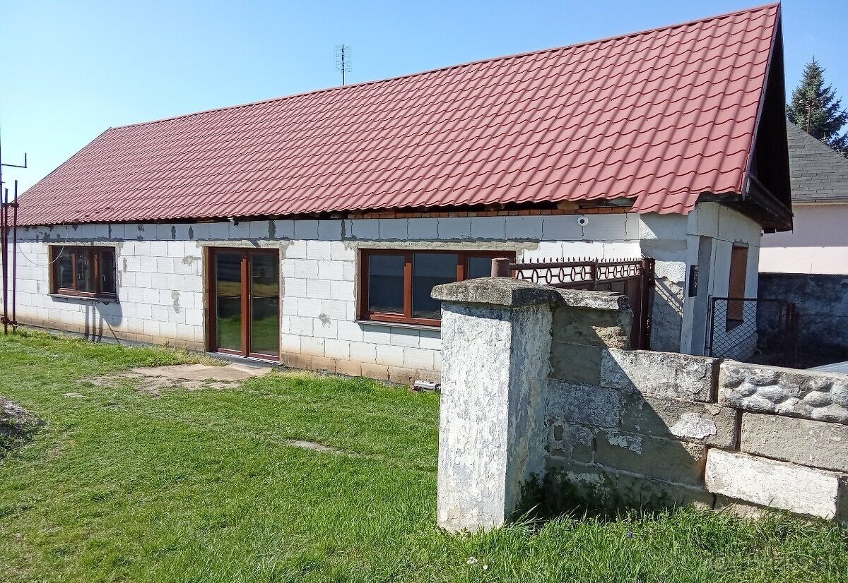 Na predaj rodinný dom Zemianske Sady okr. Galanta