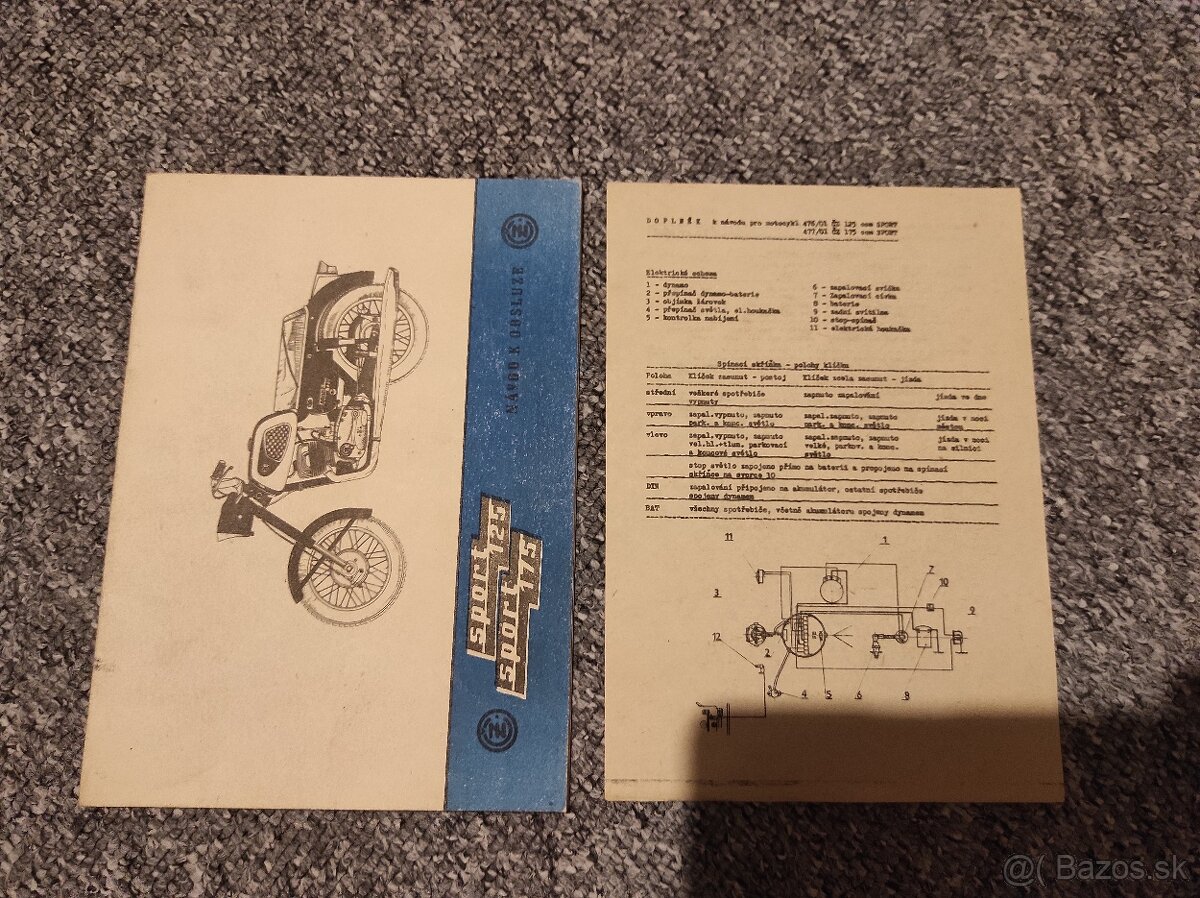 Návod k obsluze ČZ 476, ČZ 477