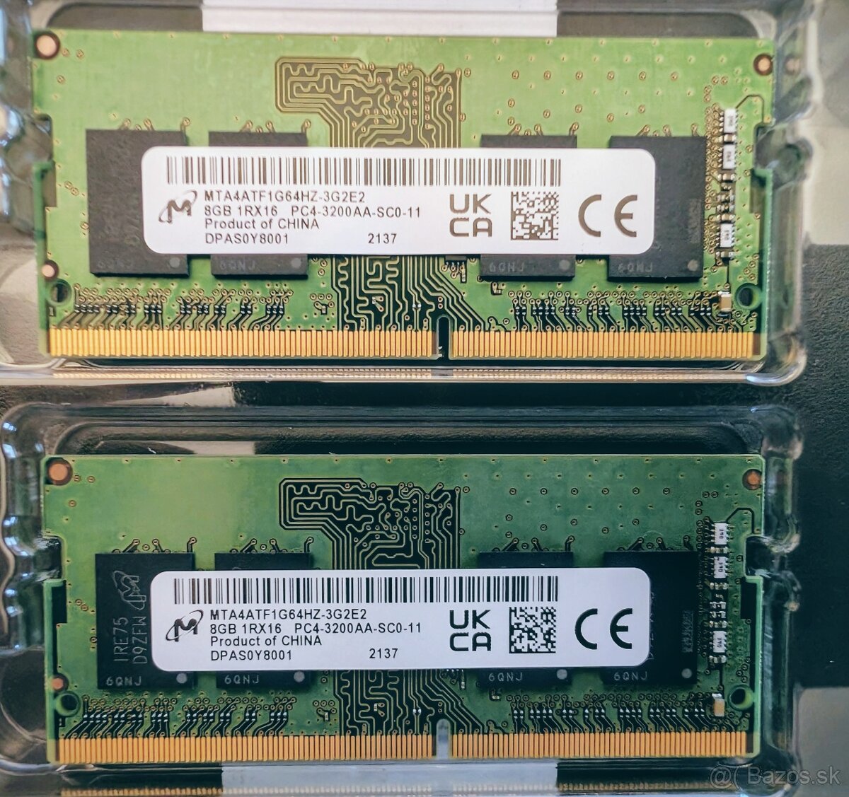 DDR4 RAM KIT 2X8GB pre ntb/microT PC
