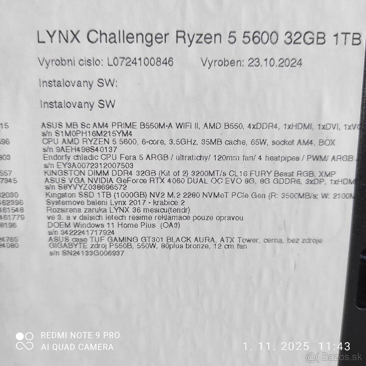 Pc Lynx Challenger Ryzen 5 5600