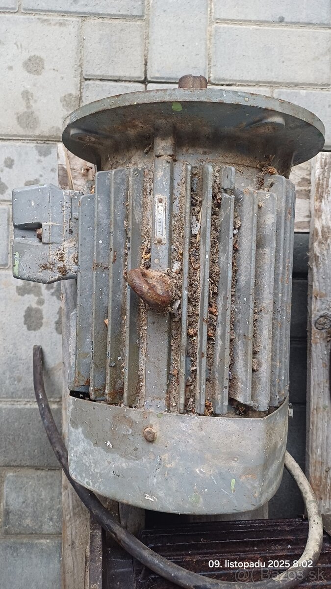 Elektromotor 3kW MEZ Mohelnice