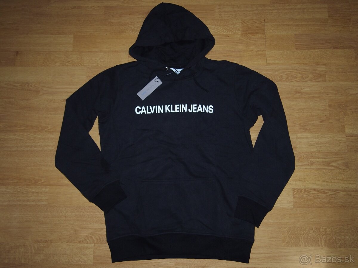 Calvin Klein jeans pánska mikina s kapucňou