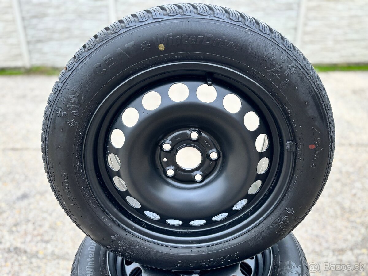 Disky 5x112 R16 - 205/55 R16 - Zimné - VW, Škoda, Audi, Seat
