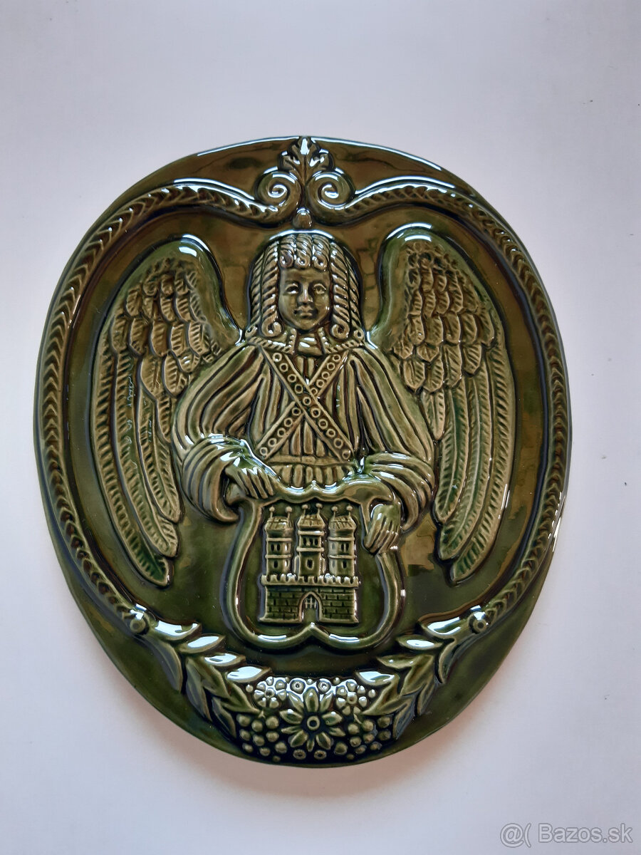 Keramický reliéf so znakom Bratislavy