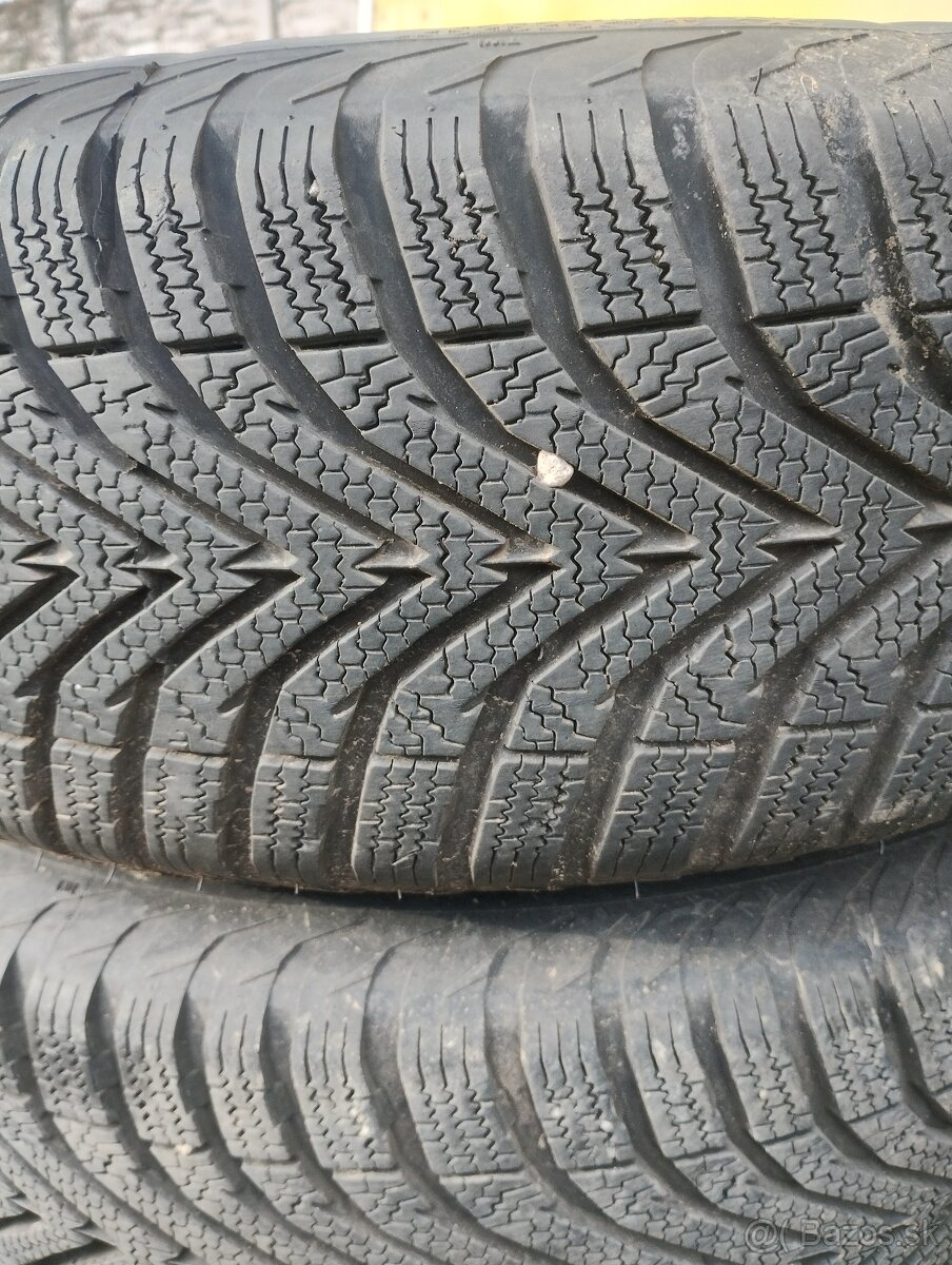 Zimné pneu.195/65R15, dis- 5x100