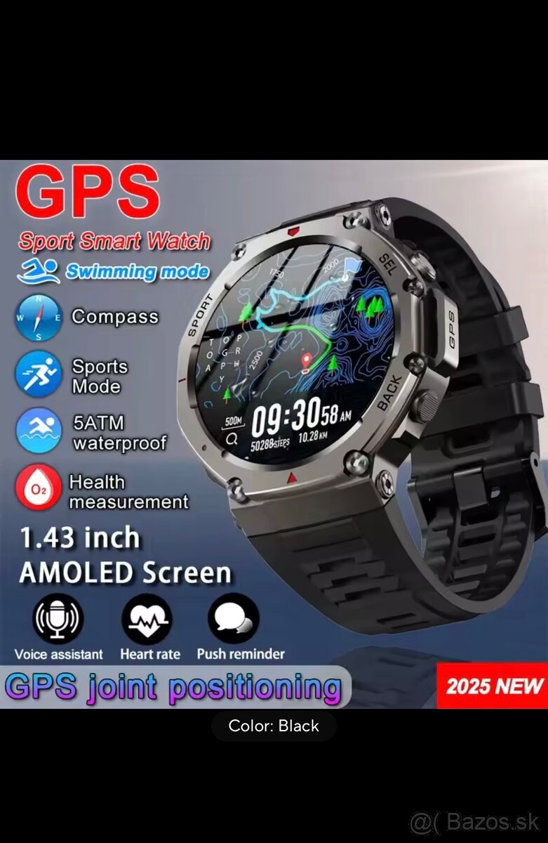 Smartwatch hodinky T-Rex 3