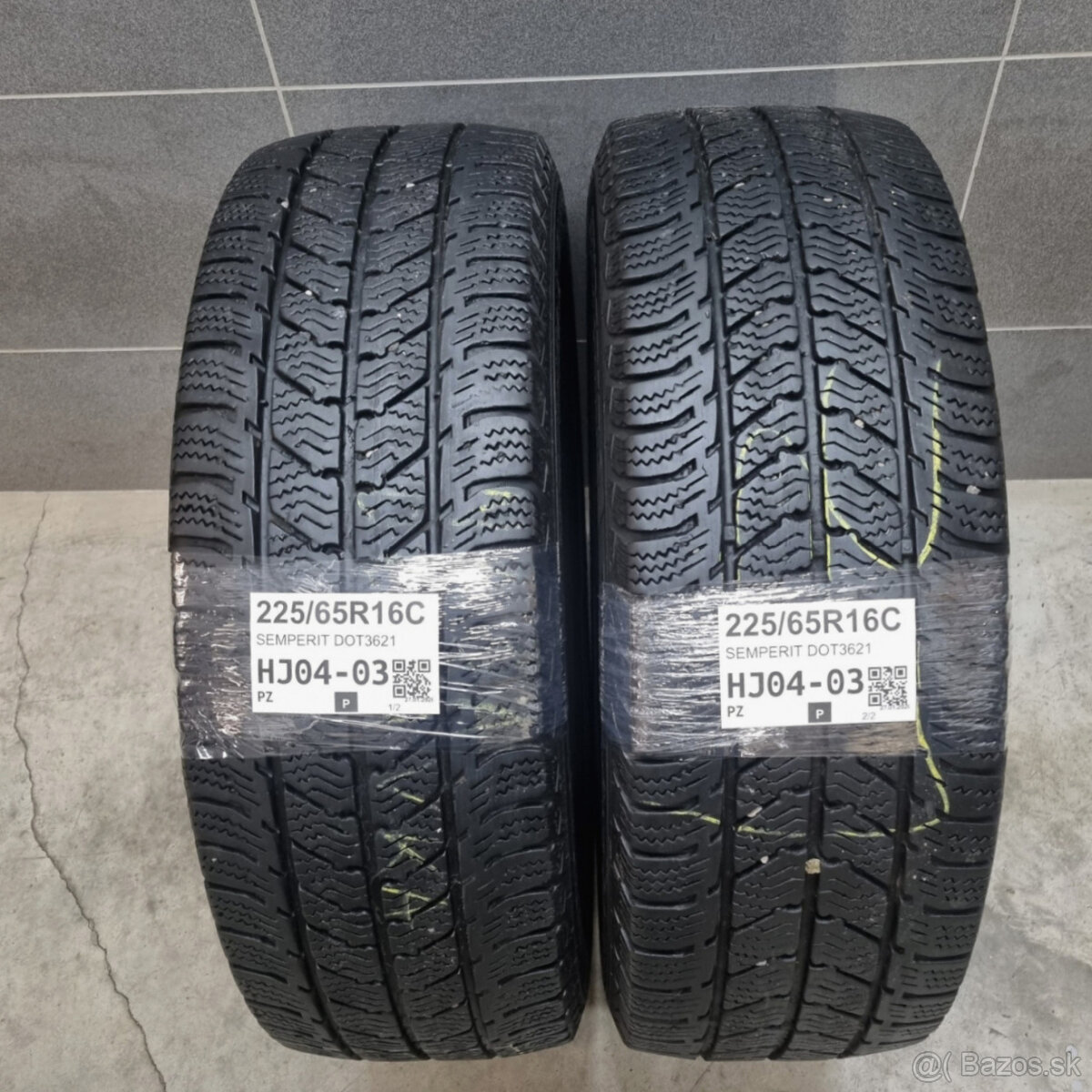 Zimné dodávkové pneumatiky 225/65 R16C SEMPERIT