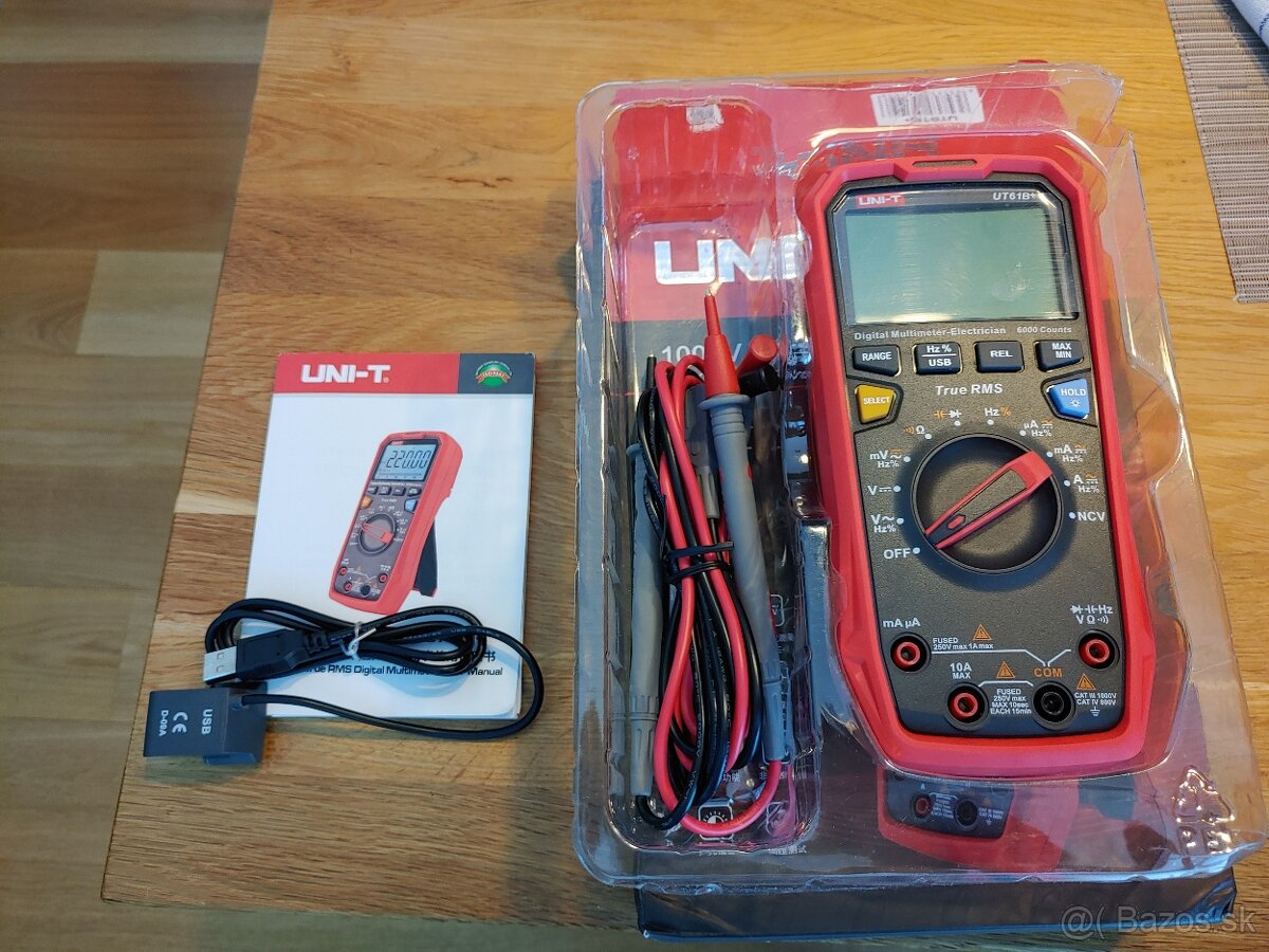 Profesionálny True RMS Multimeter UNI-T UT61