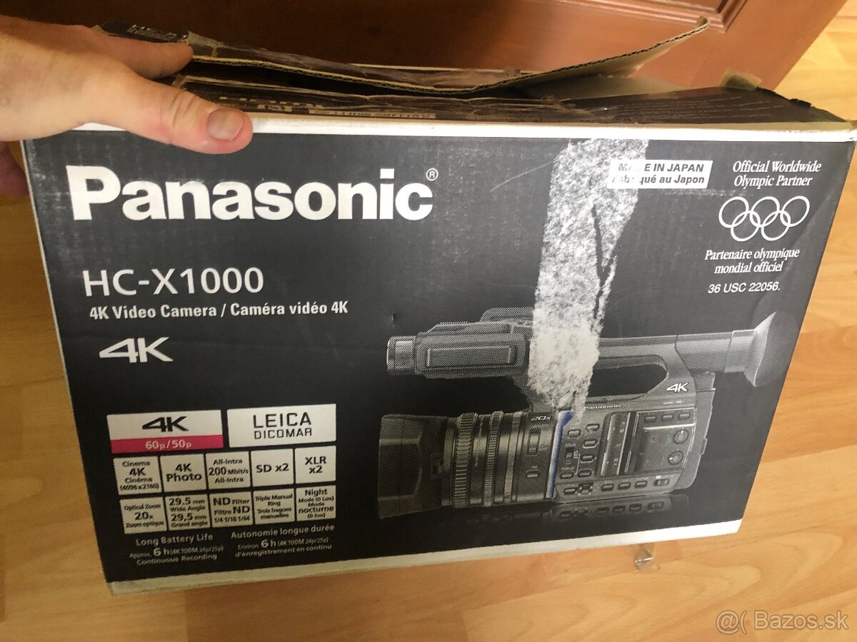 Panasonic HC X 1000