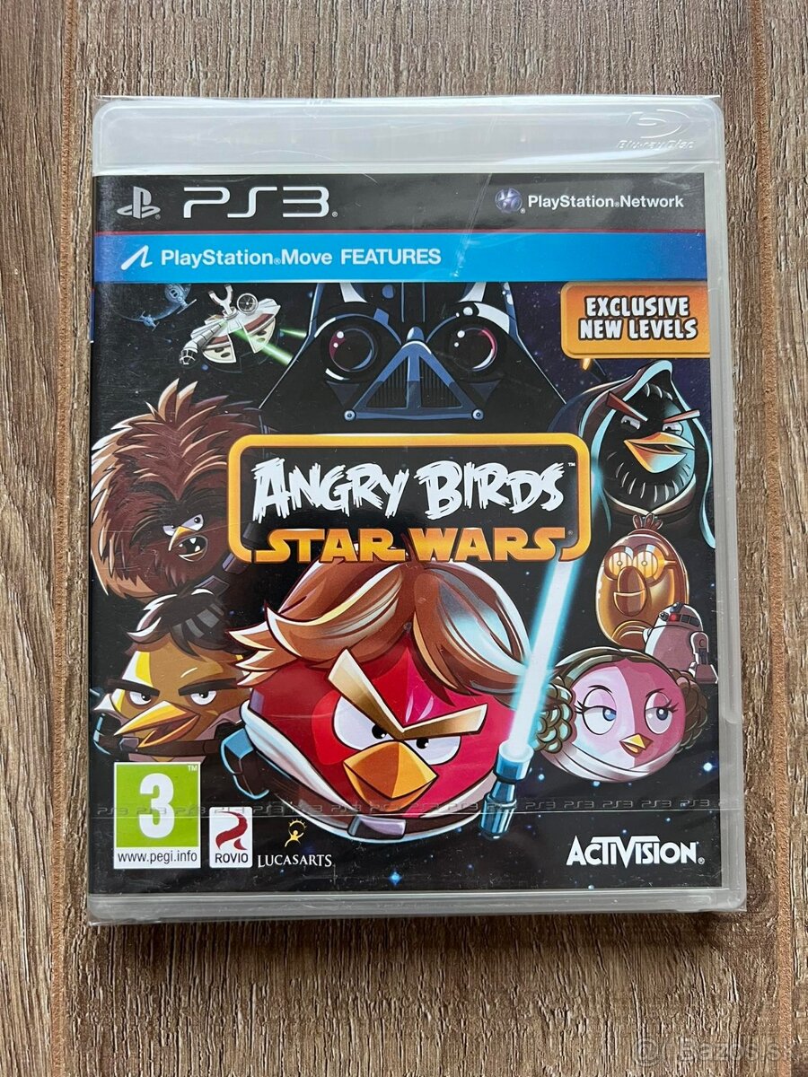 PS3 ZABALENA Angry Birds Star Wars na Playstation 3
