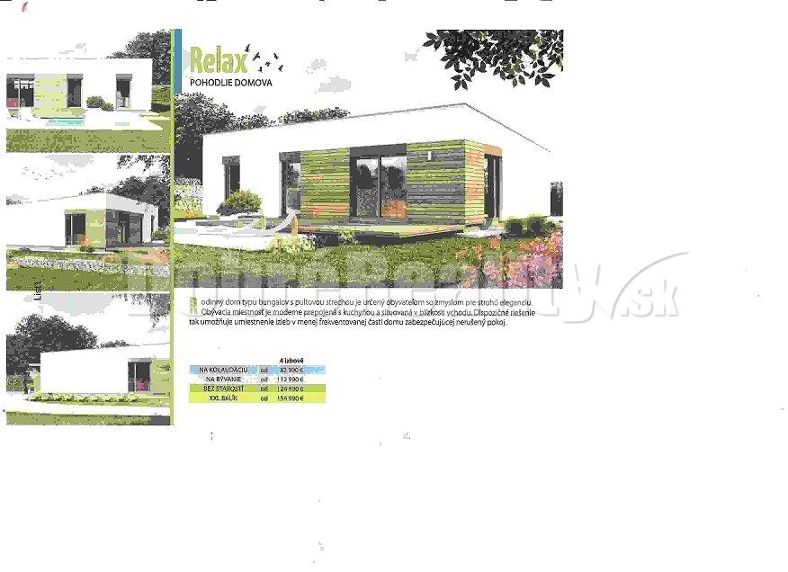 VÝSTAVBA: 4-izbový nízkoenergetický drevodom Relax