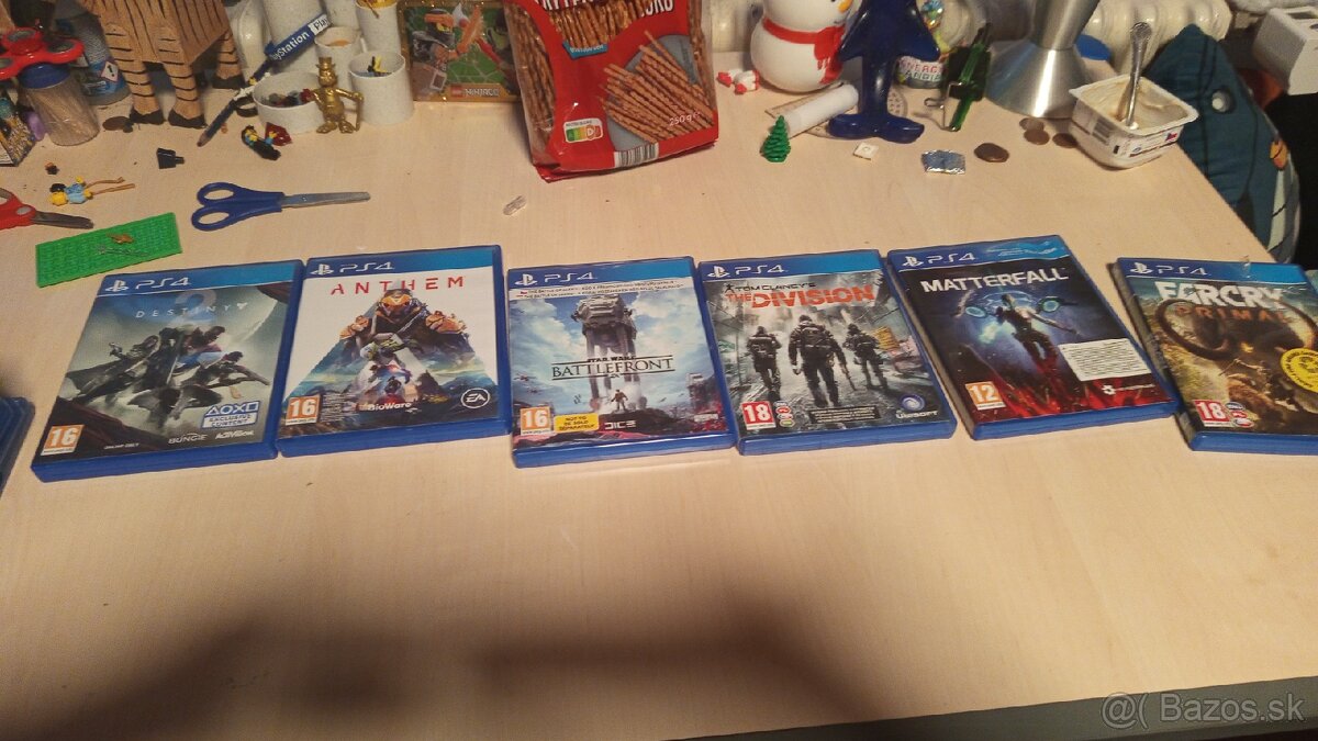 Predávam hry na ps4