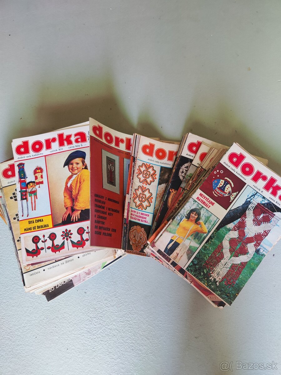 darujem časopisy dorka
