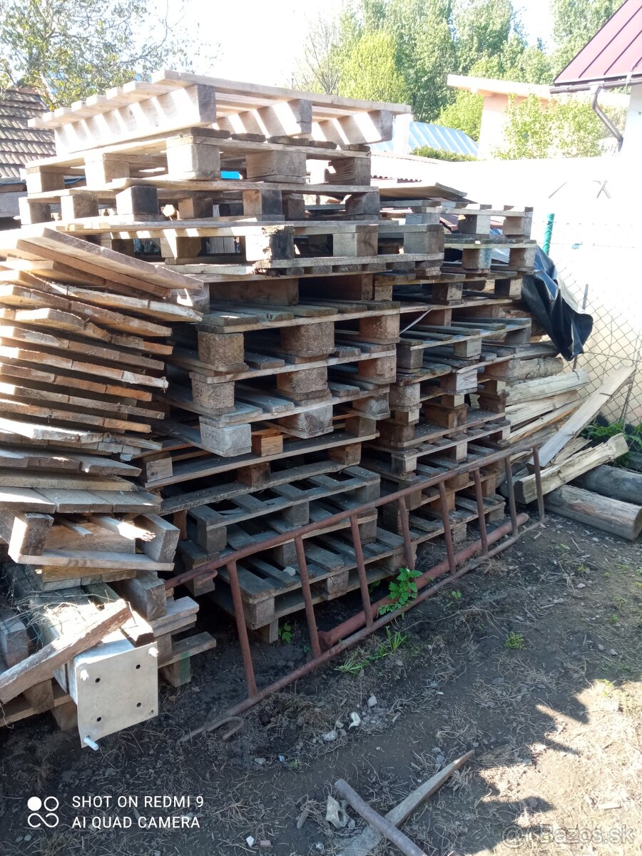 Predám použité drevené palety