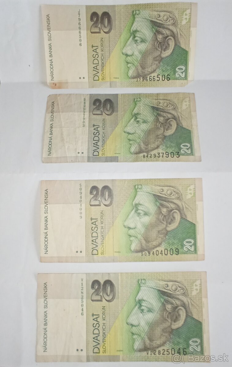 Dvadsať Slovenských Korún