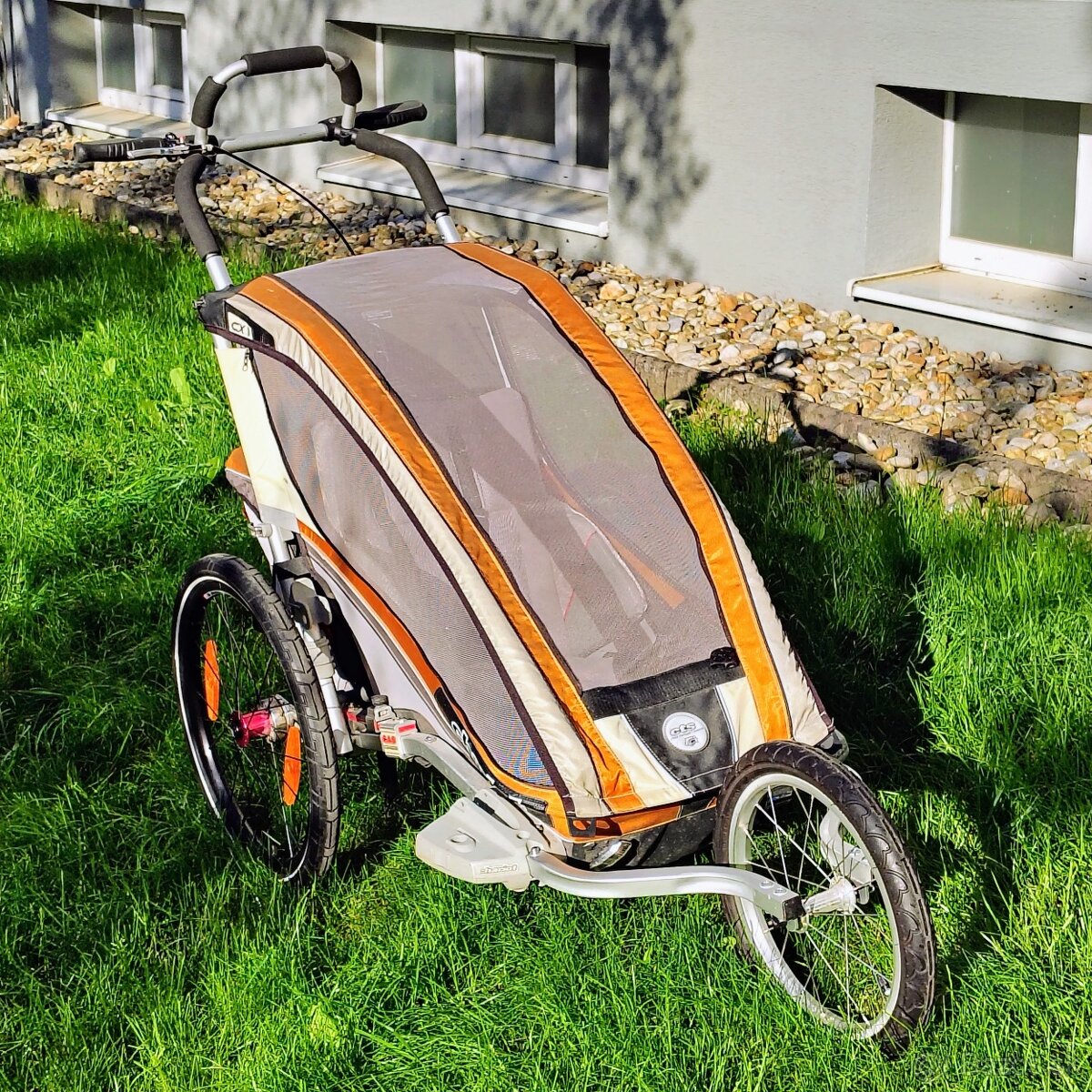 Chariot CX1 - cyklovozík / kočík na beh