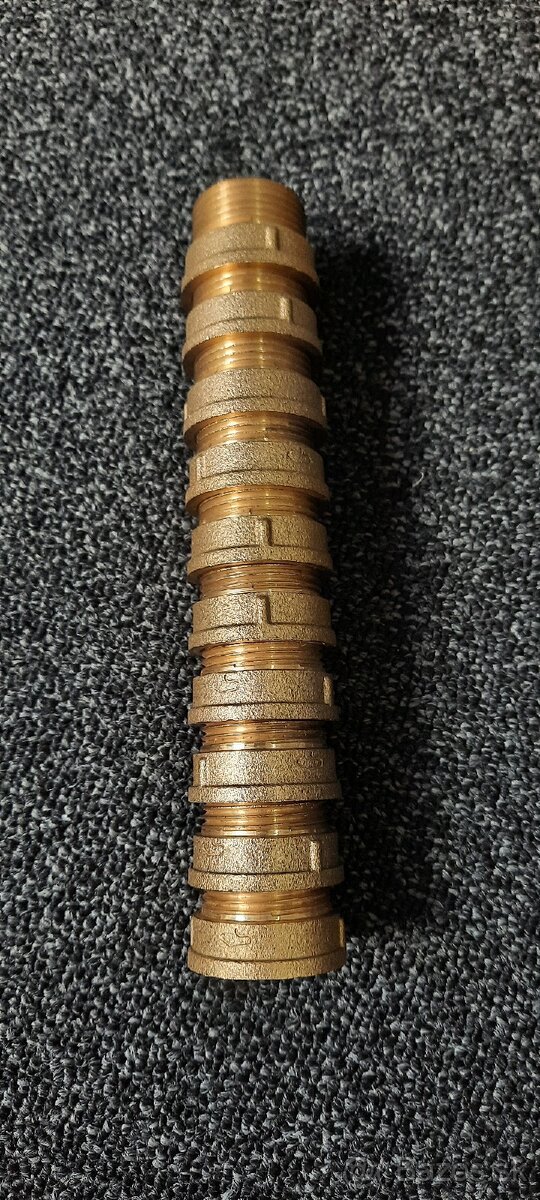 Predĺženie mosadz 3/4" x 10 mm