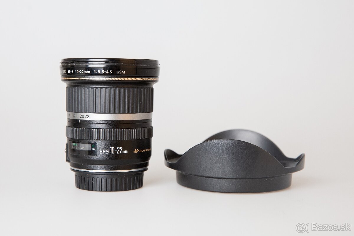 Canon objektívy: 10-22mm a 24-70mm