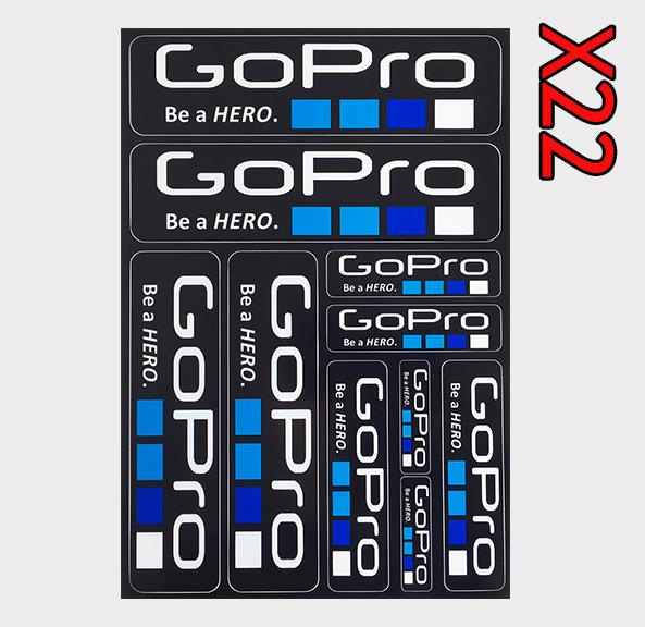 Nálepky, samolepky, Rockstar, Monster, GoPro, Red Bull...