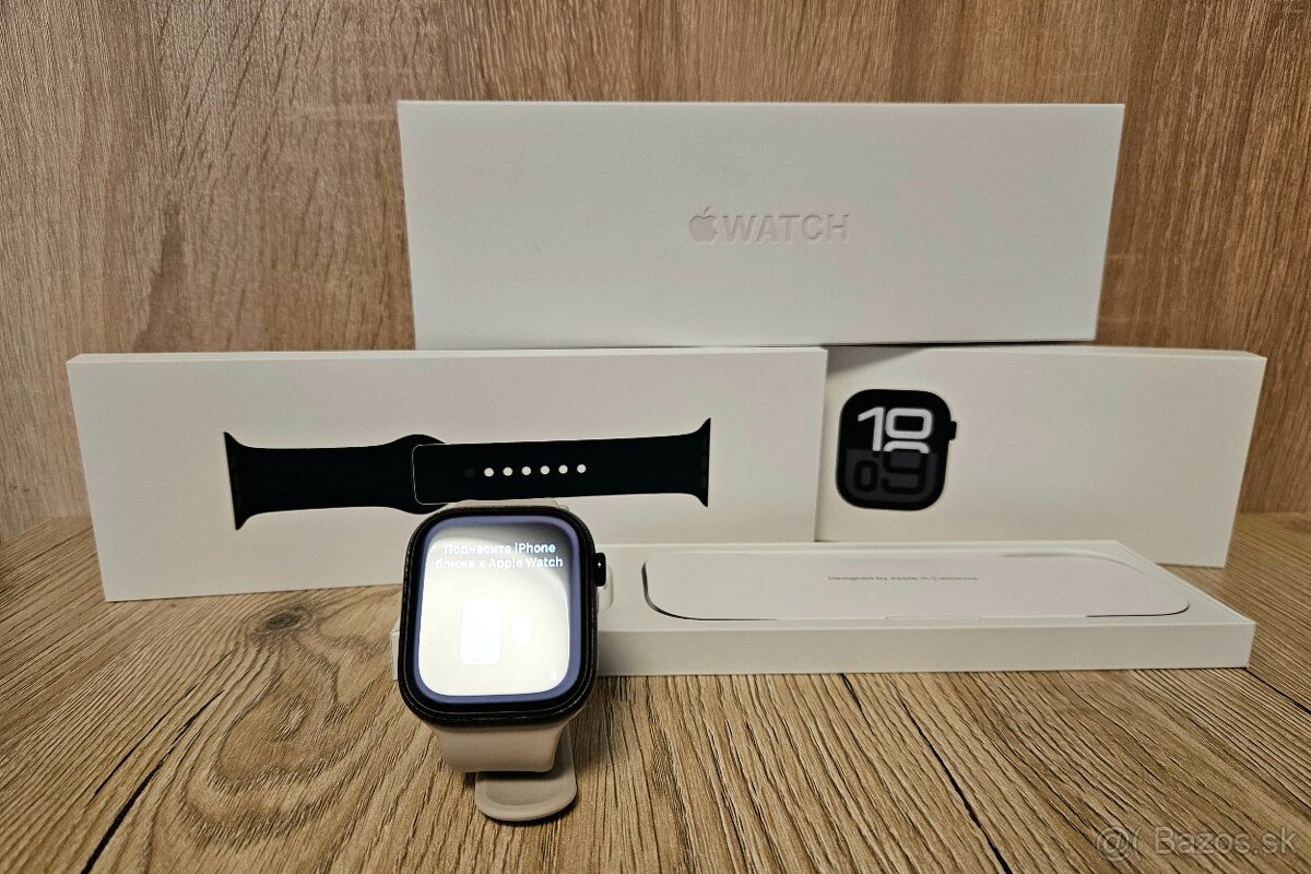 Apple Watch Series 10 GPS + Cellular 46mm Black