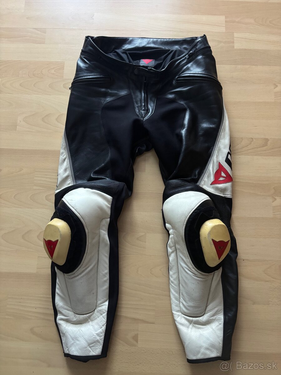 Kožené moto nohavice Dainese