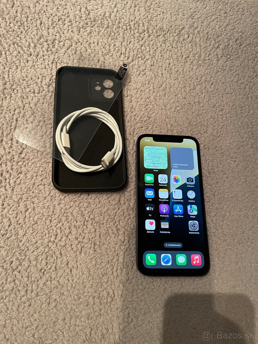 iPhone 12 biely ,zdravie 86%